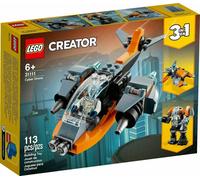 LEGO CREATOR 31111 CYBER DRONE ROBOT 3 IN 1 ANNI 6+