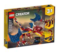 LEGO 31102 Creator Drago del fuoco