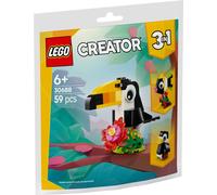 Lego - Creator - Tropical Toucan / Fish / Pinquin 3 In 1 ( 30688 ) ACC NUOVO
