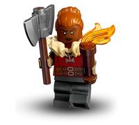 LEGO D&D Minifigure serie: Dwarf Barbarian (barbaro nano:in) - Personaggi Lego DND Singoli da collezionare (71047)