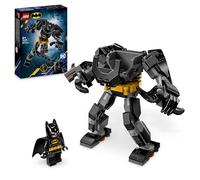 LEGO DC Armatura Mech di Batman, Action Figure Giocattolo da Costruire, Robot Snodabile da Collezione con Minifigure e Batarang, Giochi Creativi per Bambini e Bambine da 6 Anni, Piccolo Regalo 76270