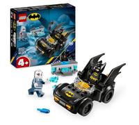 LEGO DC Batman e Batmobile Contro Mr. Freeze - Macchina Giocattolo del Supereroe con 2 Minifigure, Accessori e Starter Brick per l'Auto, Giochi per Bambini e Bambine da 4 Anni in su, Idea Regalo 76301