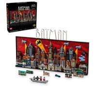 LEGO DC Batman: The Animated Series Gotham City Build and Display Set per adulti con minifigure, regalo da collezione DC per i fan dei film d'azione e avventura dei supereroi, 76271