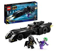 LEGO DC Batmobile: Inseguimento di Batman vs. The Joker, Set Iconica Batmobile del 1989 con 2 Minifigure e Batarang, Macchina Giocattolo del Supereroe, Idea Regalo per Bambini e Bambine 76224