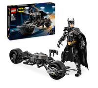 LEGO DC Il Personaggio Costruibile di Batman con Bat-Pod, Moto e Action Figure Giocattolo da Il Cavaliere Oscuro da Costruire, Regalo da Supereroi per Bambini, Bambine e Adulti da Collezione 76273