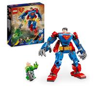 LEGO DC Mech di Superman Contro Lex Luthor - Action Figure Giocattolo del Supereroe Snodabile con 2 Minifigure, Giochi per Bambini e Bambine da 6 Anni in su, Idea Regalo da Collezione 76302