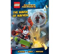 LEGO® DC Super Heroes™: Maven of Mayhem Activity Book (with Harley Quinn™ LEGO minifigure and megaphone)
