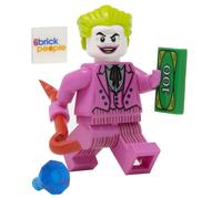 LEGO DC Superheroes: Joker Minifigure con abito rosa e piede di porco