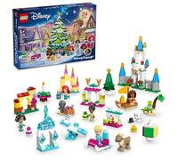 LEGO Disney 43253 - Calendario dell'Avvento 2024 per bambini, con mini build e 8 minifigure, dai 5 anni in su, idea regalo per ragazze e ragazzi