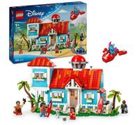 LEGO Disney Casa sulla Spiaggia di Lilo e Stitch Modellino con 6 Stanze Osservat