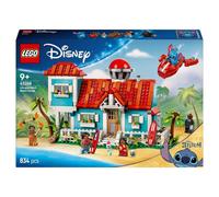LEGO Disney 43268 Casa sulla Spiaggia Lilo & Stitch con 5 Minifigure e Accessori - Nouvo