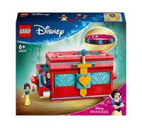 LEGO Disney 43276 Portagioie di Biancaneve Giocattolo, Giochi per Bambini 6+ con Braccialetto Principesse Personalizzabile
