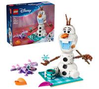 LEGO | Disney Frozen Il Divertente Picnic di Olaf e Bruni - Pupazzo di Neve Giocattolo con Coperta da Picnic e Accessori - Decorazione per la Camera da Letto - Regalo per Bambine da 7 Anni - 43287