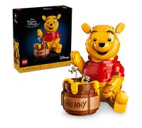 LEGO | Disney Winnie the Pooh - Kit di Modellismo per Adulti - Decorazione di Casa con Vaso di Miele, Minifigure da Collezione e Personaggio di Ih-Oh - Idea Regalo Fai da Te per i Fan - 43300