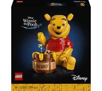 Disney Classic Winnie Puuh, Giochi di costruzione Kit Modellismo per Adulti con Vaso e Minifigure da Collezione, Regalo Fai da Te per Fan, Set da costruzione, 18 anno/i, Plastica, 1399 pz, 1,92 kg, Ve