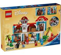 LEGO Disney Casa sulla Spiaggia di Lilo e Stitch Modellino con 6 Stanze Osservat