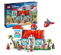 LEGO | Disney Casa sulla Spiaggia di Lilo e Stitch - Modellino Giocattolo con 6 Stanze, Osservatorio, Astronave e 5 Minifigure, Giochi per Bambine e Bambini da 9 Anni, Idea Regalo di Compleanno 43268