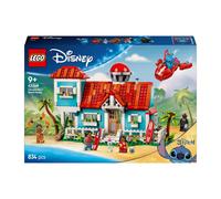 LEGO Disney Casa sulla Spiaggia di Lilo e Stitch Modellino con 6 Stanze Osservat