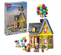 LEGO Disney e Pixar Casa di “Up”, Modellino da Costruire con Palloncini e Figure