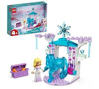 LEGO Disney Elsa e La Stalla Di Ghiaccio Di Nokk con Cavallo Giocattolo, Mini Bambolina e Accessori per la Cura degli Animali, Idea Regalo per Principesse, Giochi per Bambine e Bambini da 4 Anni 43209