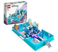 LEGO Disney Elsa e le Avventure Fiabesche del Nokk, Libro Apribile e Portatile, Mini Bamboline e Cavallo Giocattolo, Giochi Creativi per Bambini 43189