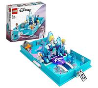 LEGO Disney Elsa e le Avventure Fiabesche del Nokk, Libro Apribile e Portatile, Mini Bamboline e Cavallo Giocattolo, Giochi Creativi per Bambini 43189