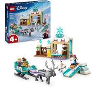 LEGO Disney Frozen 43256 Avventura sulla Slitta di Anna, Giochi da Principesse Bambine 4+ da Costruire, Personaggi dai Film