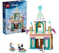 Lego | disney frozen 43265 castello di ghiaccio di arendelle, giocattolo con accessori e 3 personaggi, giochi per bambine 5+