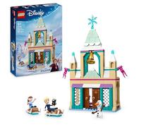 Lego | disney frozen 43265 castello di ghiaccio di arendelle, giocattolo con accessori e 3 personaggi, giochi per bambine 5+