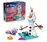 LEGO | Disney Frozen Il Divertente Picnic di Olaf e Bruni - Pupazzo di Neve Giocattolo con Coperta da Picnic e Accessori - Decorazione per la Camera da Letto - Regalo per Bambine da 7 Anni - 43287