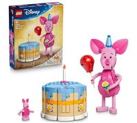 LEGO | Disney Il Divertente Compleanno di Pimpi - Giocattolo con Action Figure di Animale, Torta di Compleanno e Minifigure da Collezione - Idea Regalo per Bambine da 9 Anni in su e per i Fan - 43305