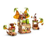 LEGO | Disney Oceania 2 Il Barcone dei Kakamora - Giochi da Costruire per Bambine da 7 Anni - Include Modello di Barca, Mini Bambola di Vaiana e Figura Maui - Regalo di Compleanno per Fan - 43258