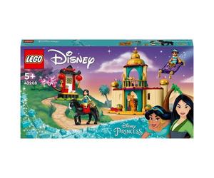 LEGO Disney Princess 43208 L’Avventura di Jasmine e Mulan, Playset con