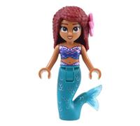 LEGO Gioco 43229 Lo Scrigno di Ariel – Piattaforma girevole, personaggi – La Sirenetta 2023