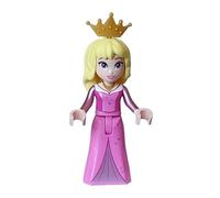 LEGO Disney Princess Aurora Minifigure Vestito Rosa e Corona da 43211