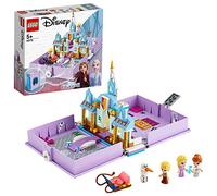 LEGO Disney Princess Frozen 2 Il Libro delle Fiabe di Anna ed Elsa, con Micro Bambolina di Kristoff, Giochi da Viaggio per Bambini di 5+ Anni, 43175