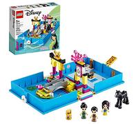 LEGO Disney Princess Il Libro delle Fiabe di Mulan, Playset con la Figura di Khan Il Cavallo, Giocattolo in Valigetta da Viaggio, 43174