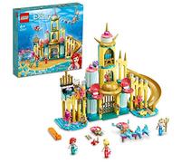 LEGO Disney Princess Il Palazzo Sottomarino di Ariel, Castello Giocattolo con Mini Bamboline della Sirenetta, Idea Regalo, Giochi per Bambini e Bambine dai 6 Anni 43207