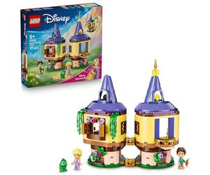 LEGO | Disney Princess La Mini-Torre di Rapunzel Giocattolo - Set con 2 Mini Bamboline, Pascal, Accessori e Serratura - Idea Regalo di Compleanno per Bambine da 5 Anni in su Fan del Film - 43294