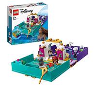 LEGO Disney Princess Libro delle Fiabe della Sirenetta con Micro Bamboline Ariel, Principe Eric e Ursula, Giochi per Bambini e Bambine dai 5 Anni in su da Viaggio, Film 2023 43213