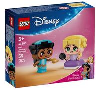 LEGO Disney Princess Mini Principesse Jasmine e Rapunzel 43303 59 pezzi
