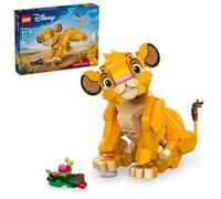 LEGO Disney Simba The Lion King Cub Giocattolo Disney costruibile per bambini, collezione Disney, giocattolo del film Re Leone, giocattolo giocattolo Simba, regalo divertente per ragazze e ragazzi dai