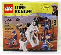 LEGO Disney The Lone Ranger 79106 Cavalry Builder Set 69 Pezzi Nuovo Sigillato