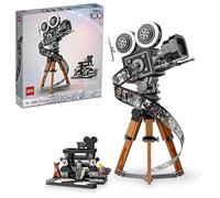 LEGO Disney Walt Disney Tribute Camera 43230 - Set per la costruzione dei fan Disney,celebra Disney 100 con un pezzo da collezione perfetto per giocare e visualizzare,un regalo divertente per adulti