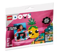 LEGO DOTS 30560 - Fotohalter di Ananas e sacchetto di plastica Mini-Tafel