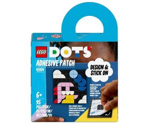 LEGO DOTS 41954 Patch Adesiva, Set Fai da Te con Toppa Adesiva, Regalo