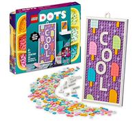LEGO DOTS Bacheca Messaggi, Lavagna Personalizzabile Giocattolo Fai da Te, Accessori per la Camera da Letto, Decorazione per la Stanza o la Scrivania, Giochi per Bambine e Bambini da 6 Anni 41951