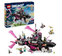 LEGO DREAMZzz 2 in 1 Sottomarino-squalo Nightmare 71500 | Giochi per bambini da 9 anni, giocattolo con 2 opzioni di costruzione, 2 velivoli e 5 minifigure, idea regalo, 1413 pezzi
