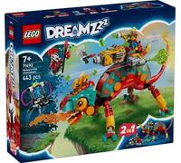 LEGO DREAMZzz 2 in 1 Il Camaleonte di Fuoco di Mateo - Animale Trasformabile in Aereo Giocattolo e Mech o in Guardiano - Costruzioni per Bambini da 7 Anni con 2 Minifigure - Idea Regalo - 71492
