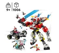 LEGO DREAMZzz 71497 Il Robot Tigre di Cooper e il Pilota di Zero - Giocattolo costruibile 3 in 1